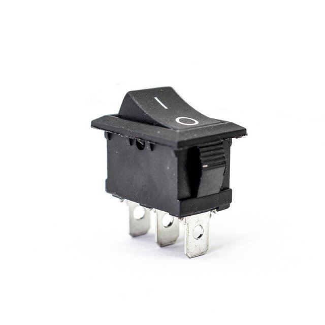 Kcd1 21*15mm SPST 3PIN 6A 250V Snap-in on off switch Positio