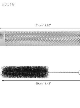Smoke Box Charcoal Grll Meat Pipe Smking dWo1o Smokeor Fiilt