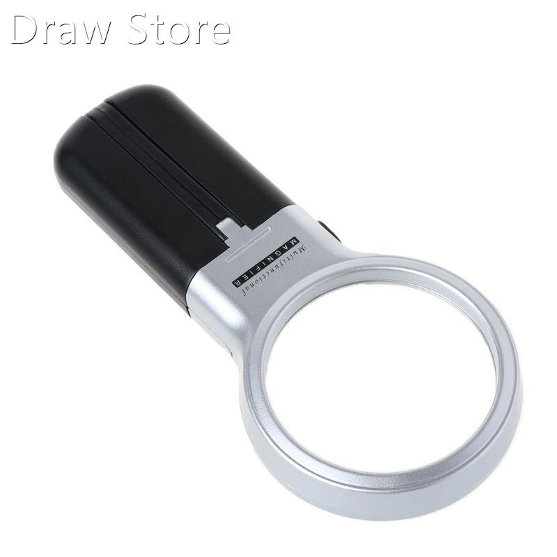 Handheld Desktop Magnifying Glass Multi-Function Folding 3 T