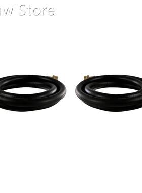 2 Pack Rubber Washing Machine Drainage Pipe Hose,Hot and Co