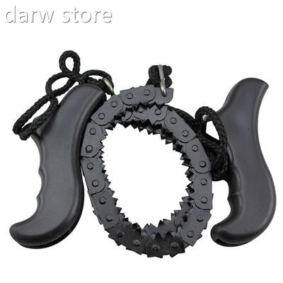 Emergenc urvival Hand  Tools Gear1Pocket Chain Saw ChSaiyn S