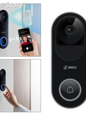 360 D819 AI WiFi Smart Video Doorbell Night Vision Door bell