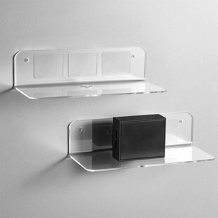 Acrylic Clear Floating Shelves Wall Shelf For Bathroom Displ