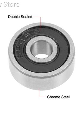 624-2RS Deep Groove Ball Bearing 4x13x5mm Double Sealed Chro