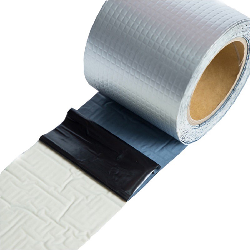 New Aluminum Foil Butyl Rubber Tape Self Adhesive High Tempe