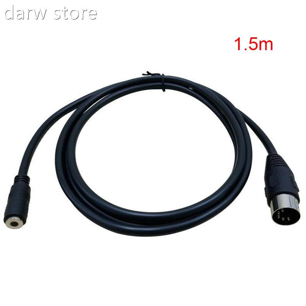 High Qu alimty 5 Pin Din Male To3.5mm Femle Sarta Phon1e Aux