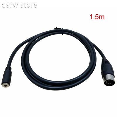 High Qu alimty 5 Pin Din Male To3.5mm Femle Sarta Phon1e Aux