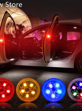 *5 LEDs Car Door Opening Warning Lights Wireless Magnetic de