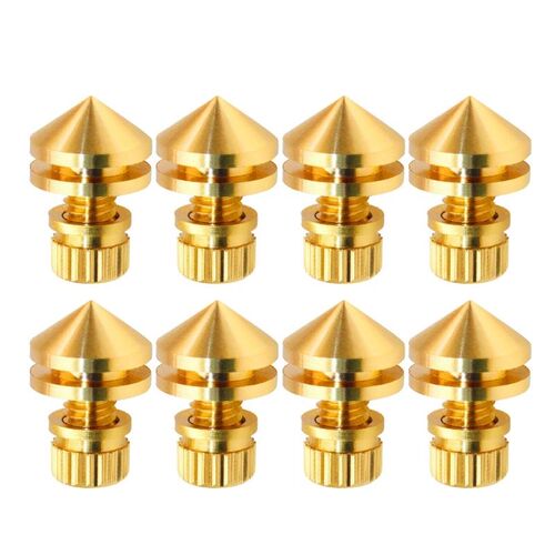 77UA Pure Copper Speaker Spikes Stand Feet Pad Copper Audio
