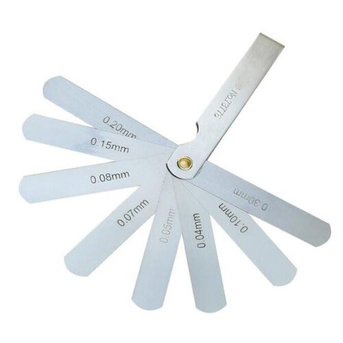 Rust Prevention Gap Feeler Gauge Metric Measuring Tool 0.04-