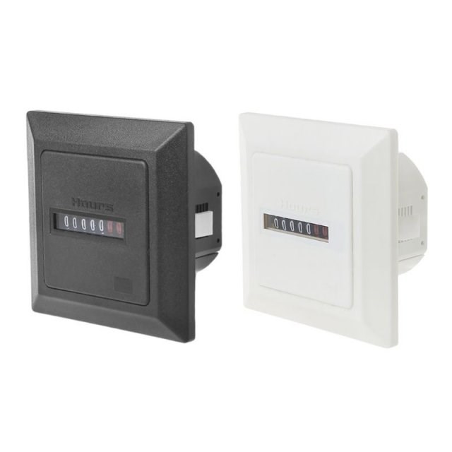 HM-1 Timer Square Counter Digital 0-99999.9 Hour Meter Hourm