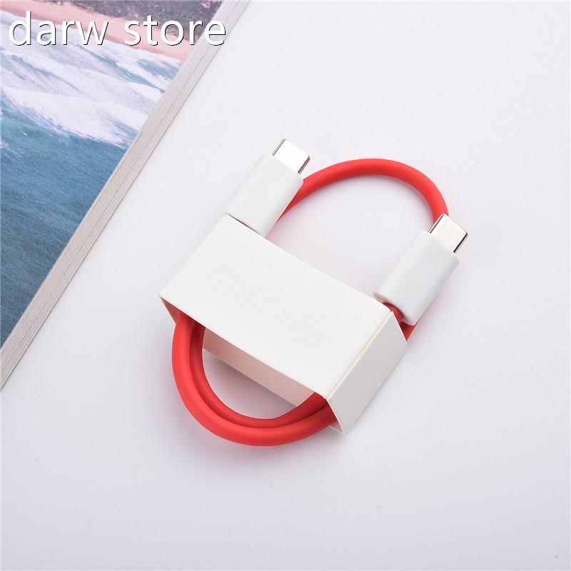 Oneplus 8T Du6al Typ  e C5W1 Cable 6.5A PD Type C To USB CLi