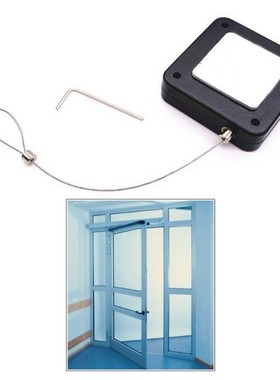 Punch-free Automatic Sensor 1.2m Door Closer Square Retracta