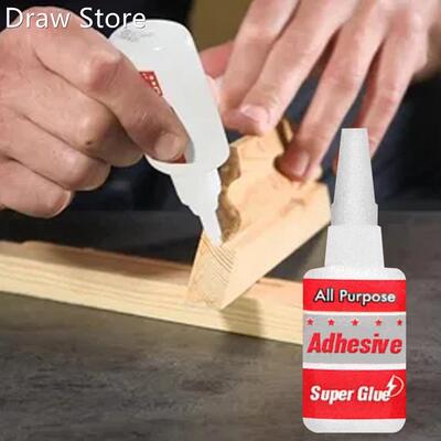 50ml All Purpose Adhesive Super Glue Plastic Wood Metal Rubb