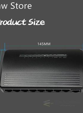 9port wired router RTL8196E Chip SOHO plastic box DHCP ether