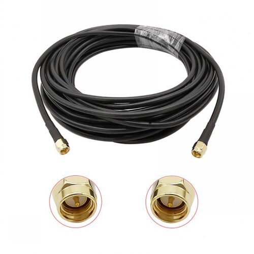 Low-loss 0-3Ghz RG58 Pigtail WIFI Router Cable SMA Male to S