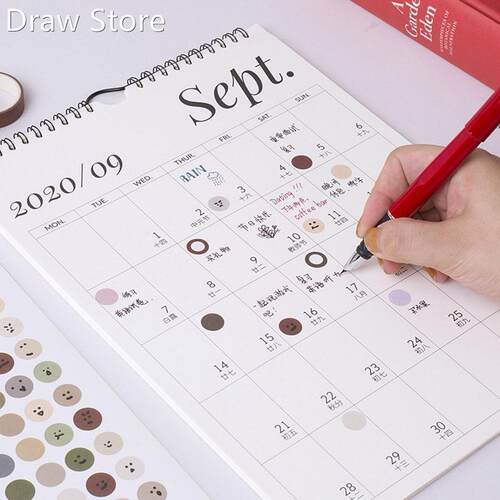 2021 Simple Wall Calendar Weekly Monthly Planner Agenda Cale