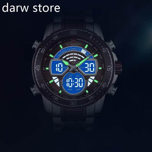 NAVIFORCE Wtches Men To Luxry Bruandp Sports Quartz M1en&rsq