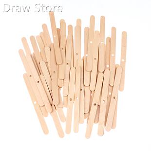 100PC Wooden Candle Wicks Holder Centering Device DIY Handma