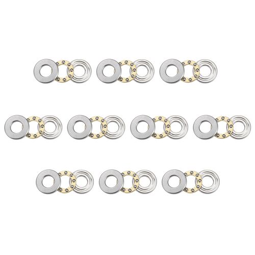 10 Pcs F5-11M Miniature Thrust Ball Bearings 5mm x 11mm x 4