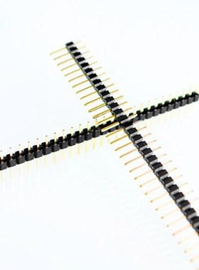 20PCS/LOT GOLD 40 Pin 1x40 Single Row Male 2.54 Breakable Pi