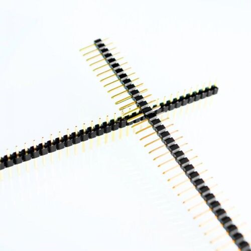 20PCS/LOT GOLD 40 Pin 1x40 Single Row Male 2.54 Breakable Pi
