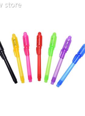 1PC nviIsible Ink Pen 1UV Black Lght Combio 2 in 1i Invsible