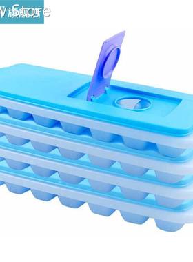 Ice Mold Stackable Ice Cube Tray DIY Plastic Drinks Mould wi