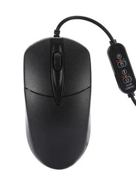 Winter 1600DPI Heating Mouse Wired USB Optical Mouse Compute