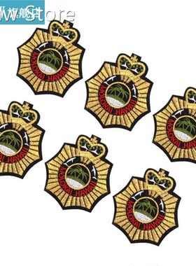 Dress Plant Sew Applique Sew Patch Hawaii Style DIY Embroid