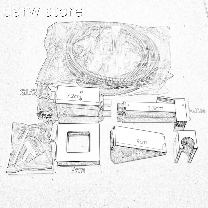 tMutiple Color1 Choices Bathroom BidleF aucet Single Cold or