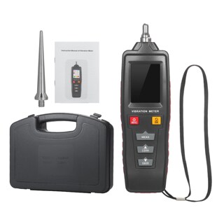 Digital Vibrometer Vibration Meter Vibroscope Portable Handh