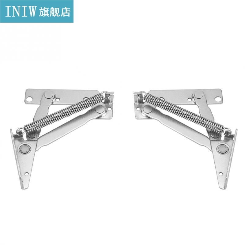 2pcs/ Set Durable Lift up Spring Hinge for Cabinet Cupboard
