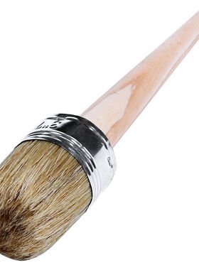 50mm Wooden Handle Round Bristle Chalk Oil Paint Painting Wa