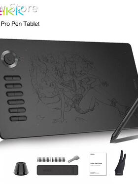 VEIKK A15 Pro Digital Drawing Tablet of 10 x 6 inch graphic