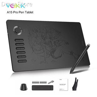VEIKK A15 Pro Digital Drawing Tablet of 10 x 6 inch graphic