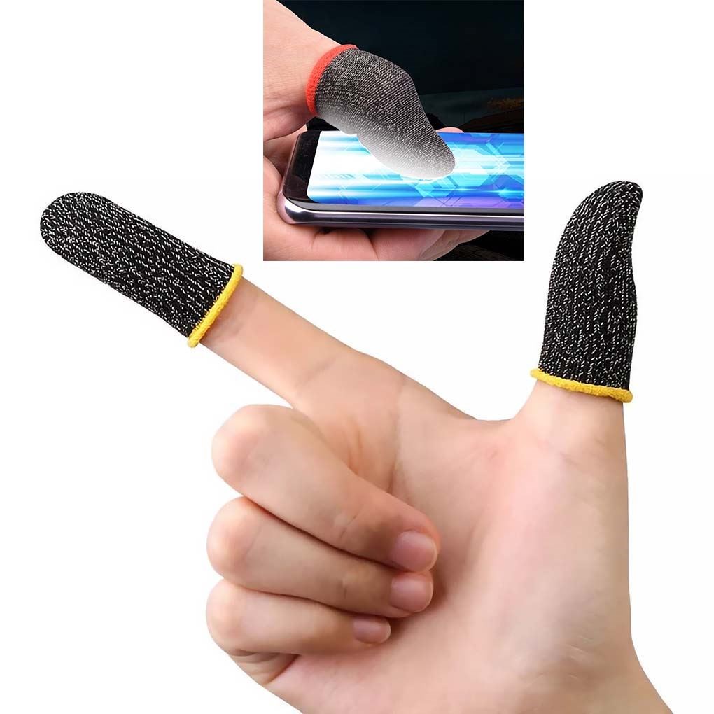 Gaming Finger Sleeve Breathable Fingertips For Games Anti-Sw