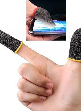 Gaming Finger Sleeve Breathable Fingertips For Games Anti-Sw