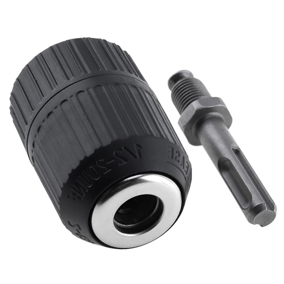 2-13mm Self-locking Keyless Wrench Drill Chuck Impact Hammer