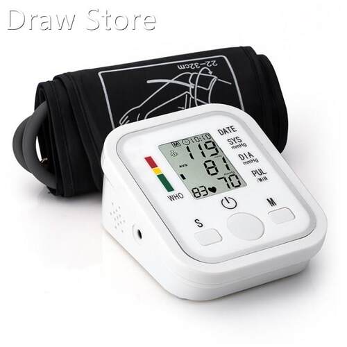 2020 New LCD BLooD Pressure MoNitor Heart Beat Meter MaCHiNe
