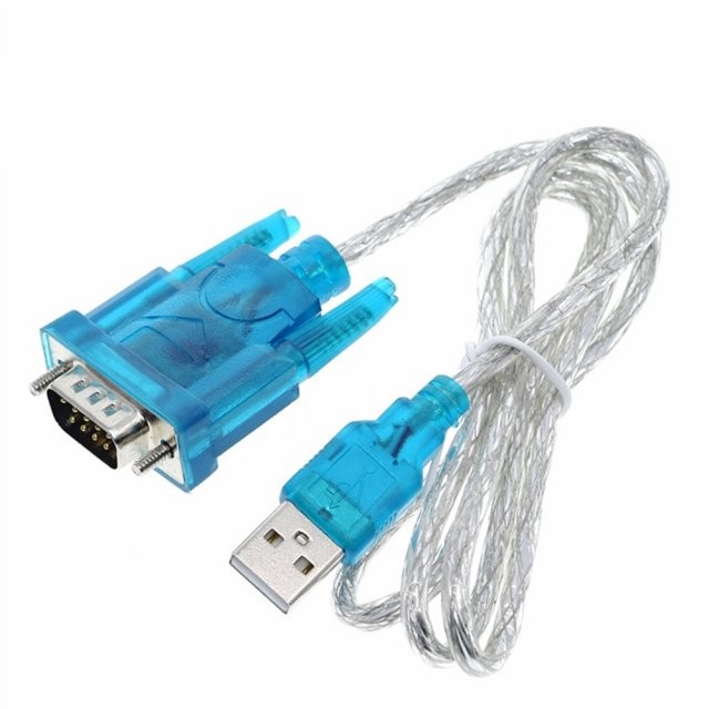 HL-340 USB to RS232 COM Port Serial PDA 9 pin DB9 Cable Adap