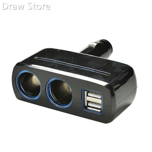 car charger 3.1A USB phone Charger Adapter 2 Socket Car Ciga