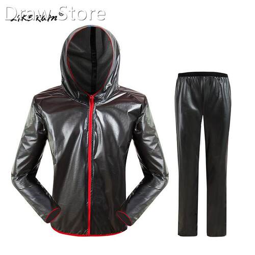 LIKE RAIN Waterproof Raincoat Men Outdoor Riding Rain Suit