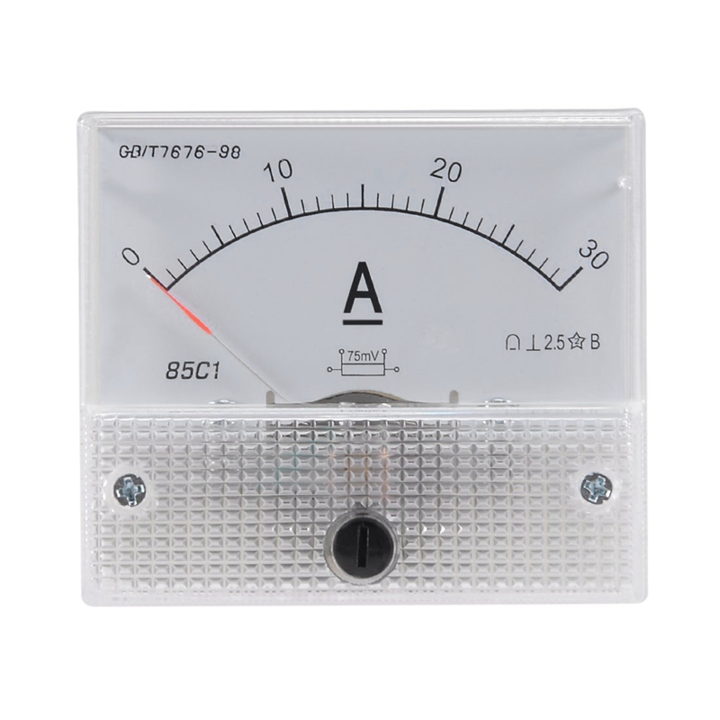 85C1-A Dc Analog Ampere Meter Panel Meter Gauge 30A Amp Gaug
