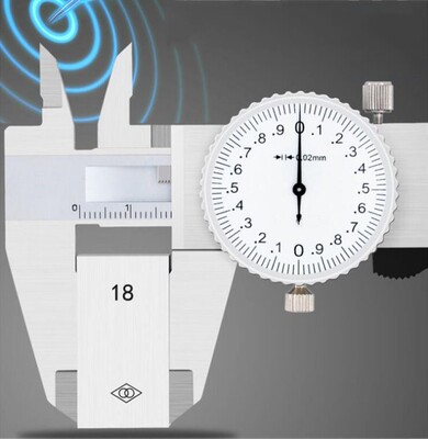 Dial Vernier Caliper 150mm Industrial Grade Two-Way Shockpro