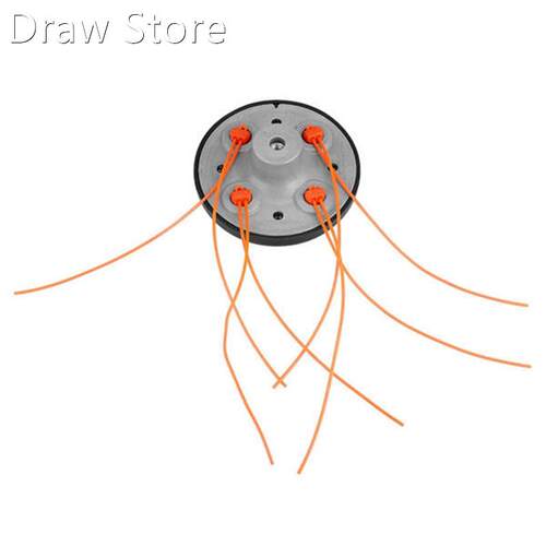 1Pc Universal 4 Lines Bump Speed Feed String Trimmer Head Gr