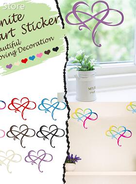 Decoration Wall Vinyl Sticker Bedroom Decor Infinite Heart A