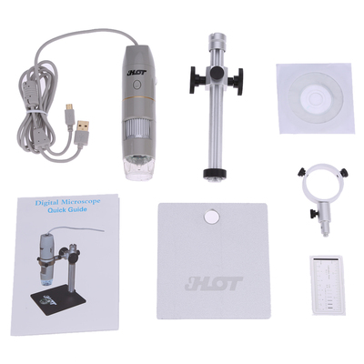 USB Portable Microscope OTG Function 8LED Digital Zoom Magni