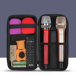 EVA Storage Bag Microphone Bag Microphone Carry Bag with Sep