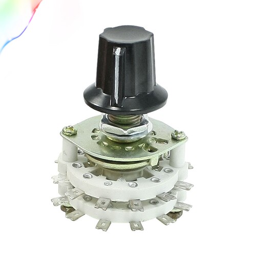 Band Channael Rotary Switch 2P11T 2 Pole 11 Position Dual De